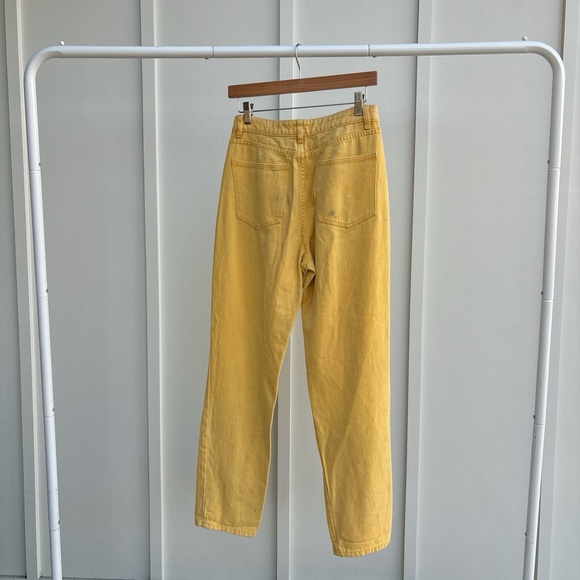 Tiger Mist - Yellow High Rise Jeans - Picture 4 of 8